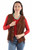 Embroidered Ladies Jacket,Ladies Leather Vest L1126