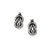INTERLOCK HARMONY TWO TONE POST EARRING JA9956