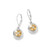 Mosaic Round Mini Leverback Earrings JA0024