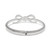 Illumina Bow Hinged Bangle JF0252