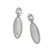 Meridian Orbit Oval Post Drop Earrings JA0182