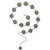 Floral Concho Inlay Chain Belt N320005933