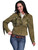 Fawn Fringe and Beaded Jacket L152