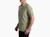 Getaway Hemp Print Short Sleeve Shirt 7486