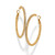 Meridian Eclipse Thin Large Hoop Earring JA0315