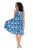Short Dress with Ruff AZURA SHORT GYPSY DRESS