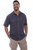SHORT SLEEVE PALM EMBROIDERED Short Sleeve Shirt 5205