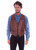 Leather Snap Front Vest 2053