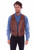 Leather Snap Front Vest 2053
