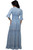 3/4 Sleeve Maxi Dress PSL-281