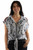 Tie Front Blouse HC1055