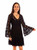 Lace Dress with Flare Sleeves HC557