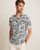 Nova Wave Nero Palms Cotton Blend Short Sleeve Shirt ST327623
