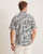 Nova Wave Nero Palms Cotton Blend Short Sleeve Shirt ST327623
