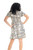 Short Sleeve Short Wrap Dress LAPIS SHORT WRAP DRESS