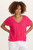 Zeph Stripe Voile Dolman Top 14932