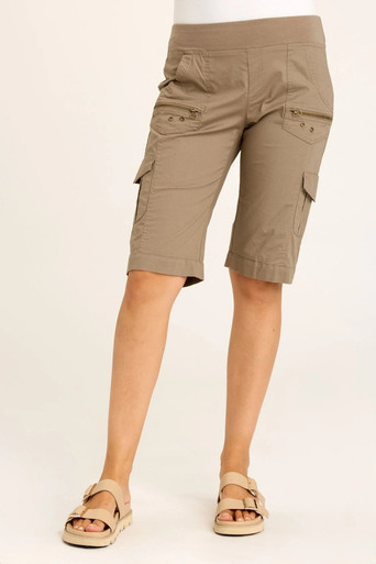 【WOOHWA】DOUBLE POCKET BERMUDA PT ZOLA BERMUDA SHORT,Zola Bermuda Short 21260W-ZOLA - Parts
