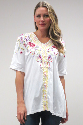 【CPGN STUDIO】25SS★ Kirakira Embroidery Short Sleeve Tee Short Sleeves – Kidoriman