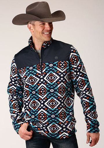 AZTEC LIGHT WEIGHT FLEECE PULLOVER 0692-6167 - Parts Unknown