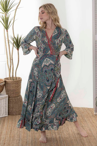 Calypso Wrap Dress CALYPSO WRAP DRSS - Parts Unknown