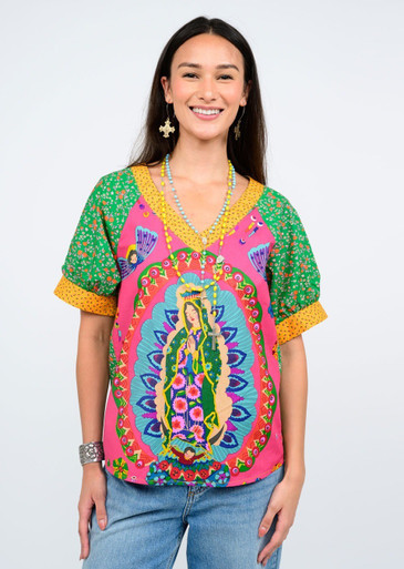 トップス ourlegacy traditional poro 46 Our-Lady-Guadalupe-S-S-Tunic-