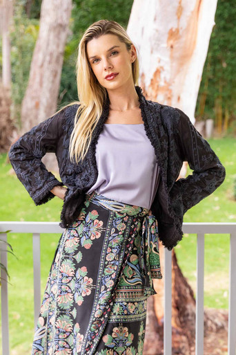 Carla Jacket CARLA EMB JACKET - Parts Unknown