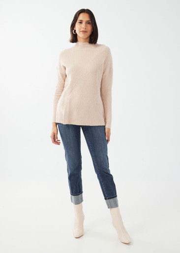 Mock Neck Tunic Sweater 1386783 - Parts Unknown