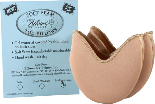 Pillows for Pointe Soft Seam Toe Pillows Pillows for Pointe Soft Seam Toe Pillows