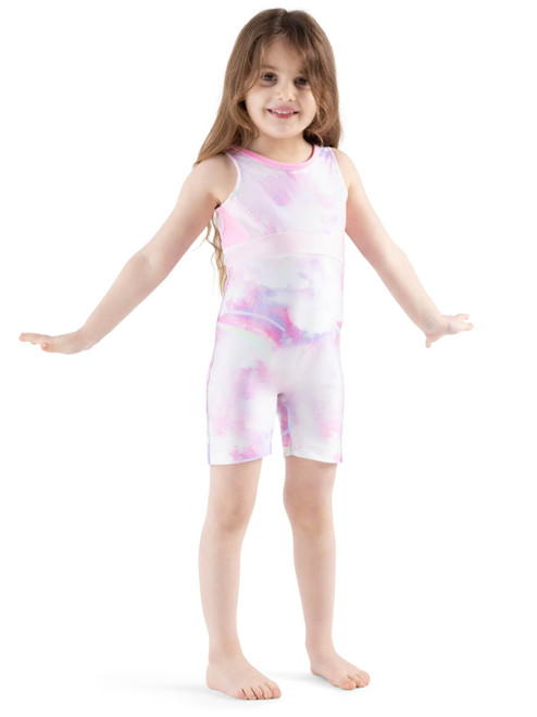 Capezio Pixel Pop Dreamscape Biketard - Child