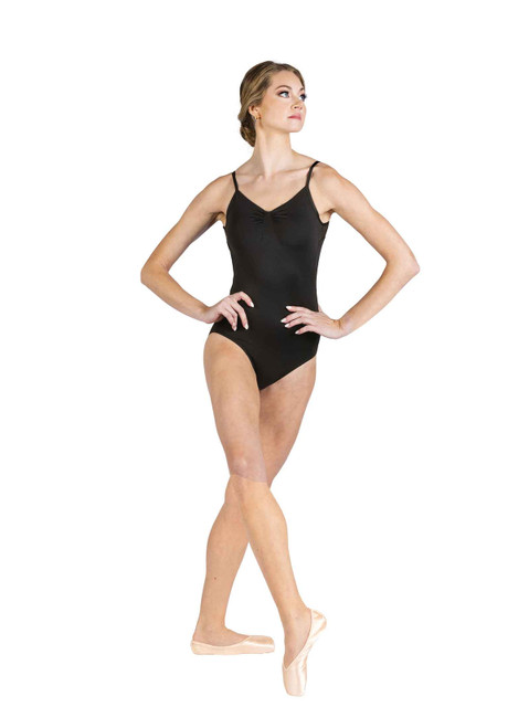 DansNMotion Cami Mesh Back Leo