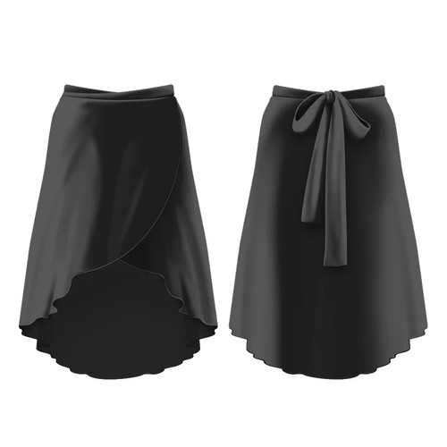 Danse De Paris Velvet Chiffon Skirt