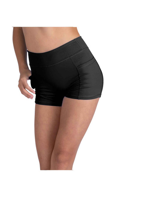 DanzNMotion Child Hi Waist Short with Pockets