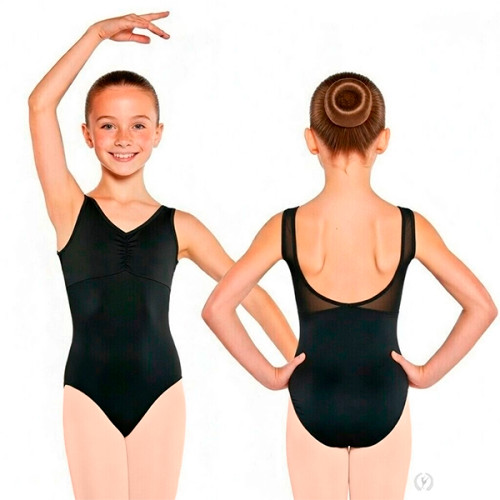Eurotard Child Silhouette Mesh V Front Tank Leo