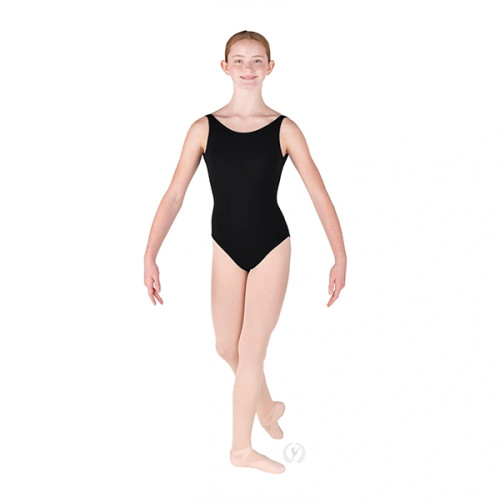 Eurotard Girls Microfiber Open Back Tank Leotard