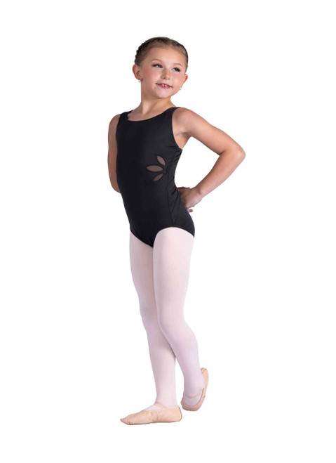 DansNMotion Lilah Kids Floral Cutout Leo