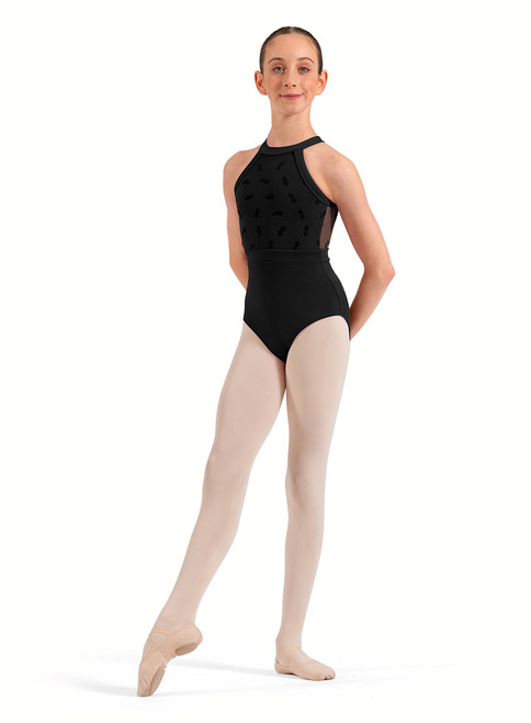 Bloch Child Floral Halter Leo