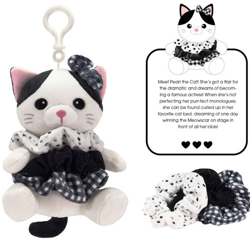 Dasha Designs Scrunch Bunch Black Cat