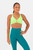 Every Turn Supernova Crop Top - WHITE
