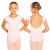 Eurotard Girls Microfiber Princess Seam Cap Sleeve Leotard