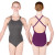 Eurotard Girls Microfiber Wide Strap Camisole Leotard