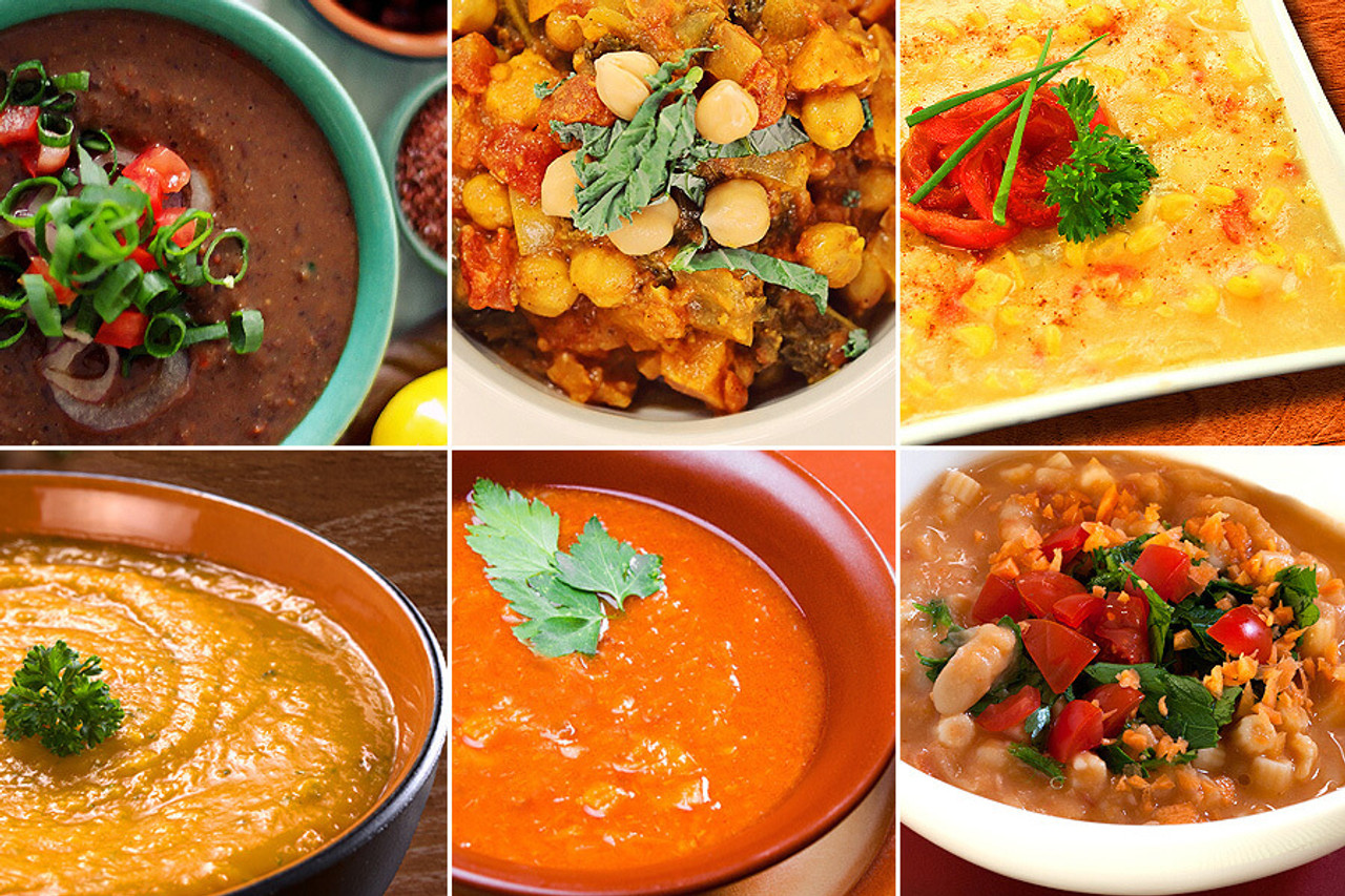 Vegan Soups, Stews and Entrees from Vegan Eats