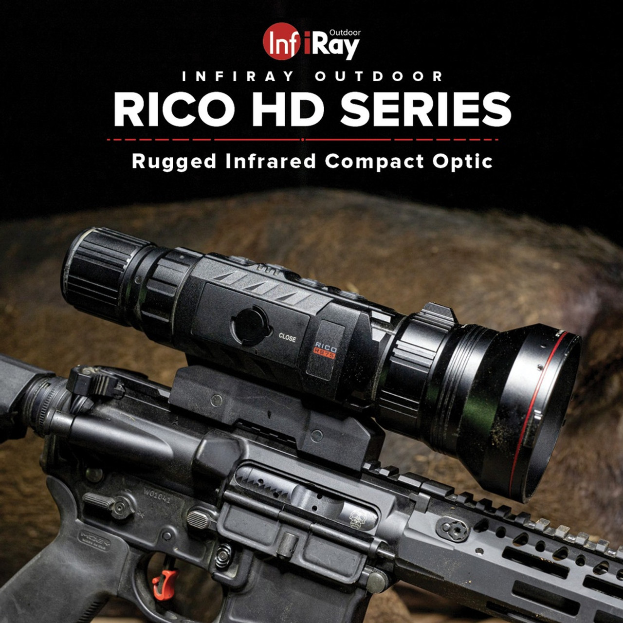 InfiRay Outdoor RICO HD 1280 2X 75mm Thermal Sight Nuggets Night Vision