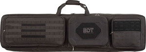 BULLDOG 52" DOUBLE SUPPRESSOR TACTICAL RIFLE CASE BLACK