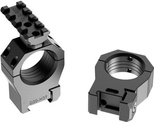 AUDERE SCOPE RINGS PSR 30MM GEN III W/LEVEL HIGH BLACK