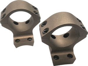 TALLEY RINGS 1" HIGH BROWNING X-BOLT SMOKED BRONZE!