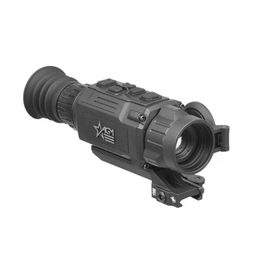 AGM Rattler V2 handheld thermal imaging device in use.
