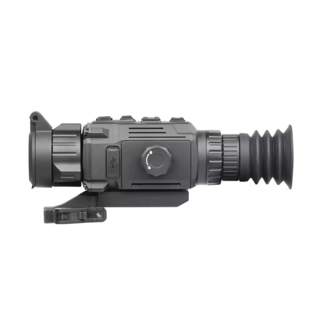 AGM Rattler V2 25-256 OLED display and eyepiece detail