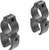 LEUPOLD RINGS RIFLEMAN GEN2 1" 3/8 RIMFIRE SEE-THRU BLACK