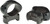 WEAVER RINGS DETACHABLE TOP MOUNT G-SLAM LOW 30MM MATTE