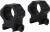 WEAVER RINGS 6-HOLE TACTICAL 1" X-HIGH MATTE .520"